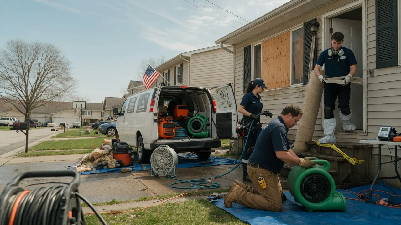 Water Damage Restoration in Gladwin, MI near me